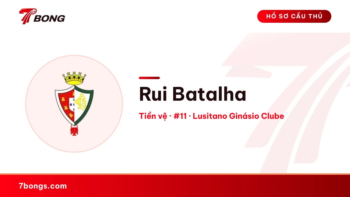 Rui Batalha — Lusitano Ginásio Clube