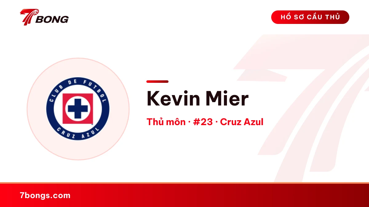 Kevin Mier — Cruz Azul