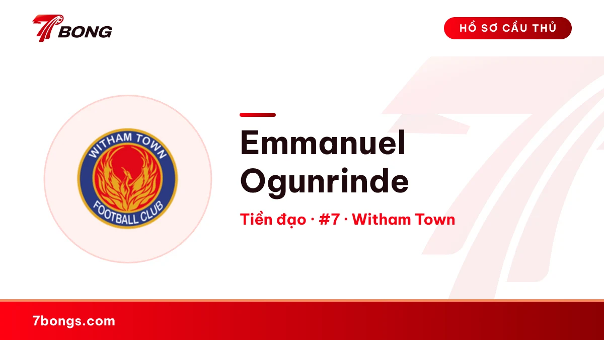 Emmanuel Ogunrinde — Witham Town
