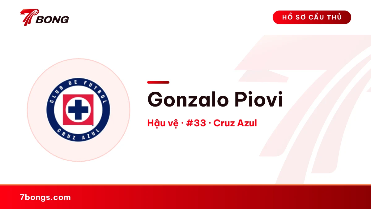 Gonzalo Piovi — Cruz Azul