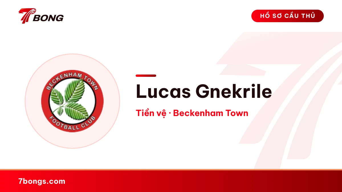 Lucas Gnekrile — Beckenham Town