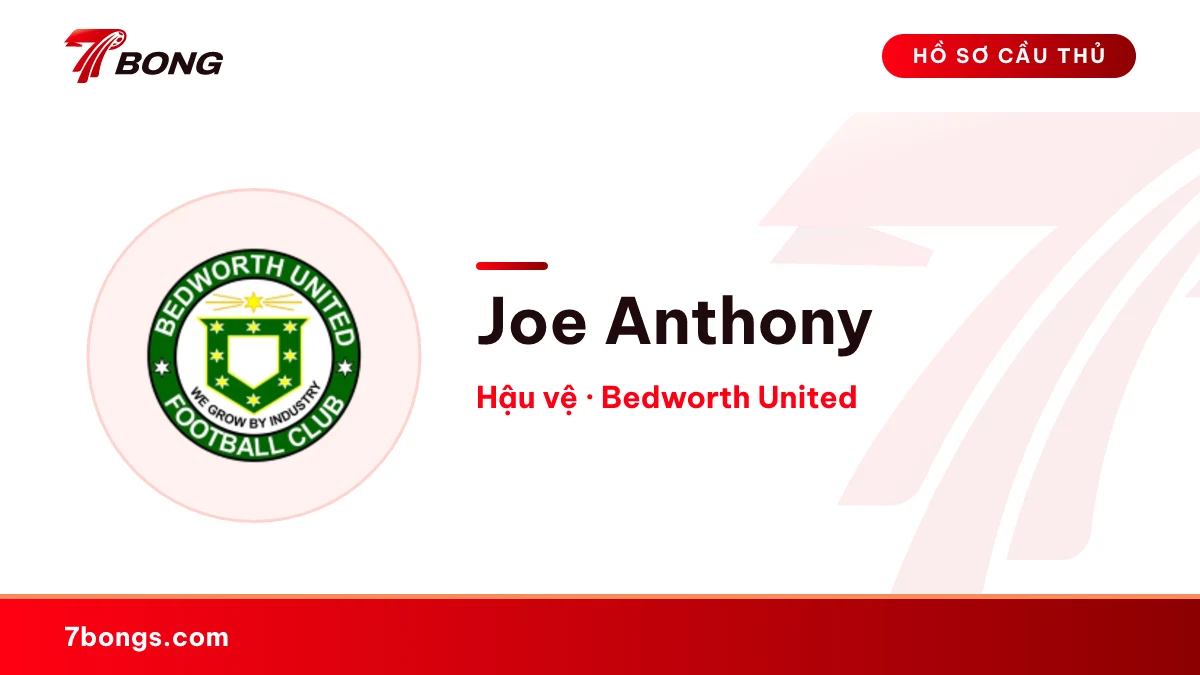 Joe Anthony — Bedworth United