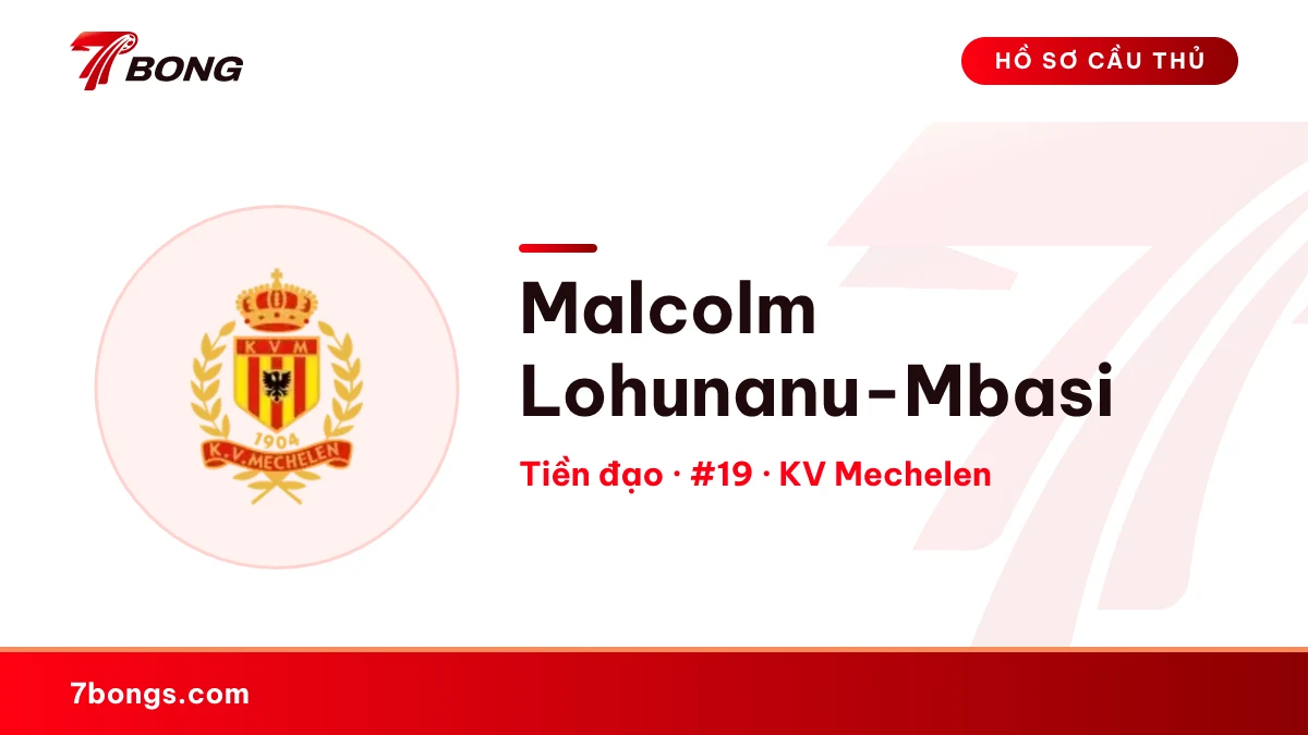 Malcolm Lohunanu-Mbasi — KV Mechelen