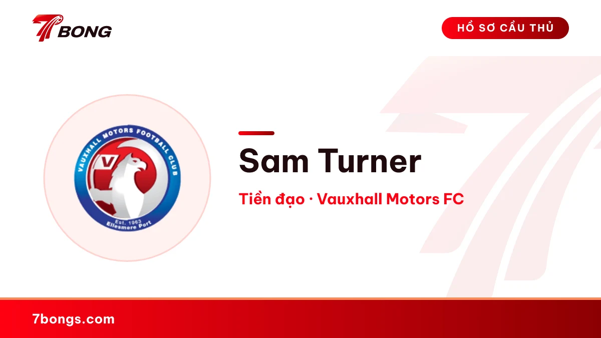 Sam Turner — Vauxhall Motors FC