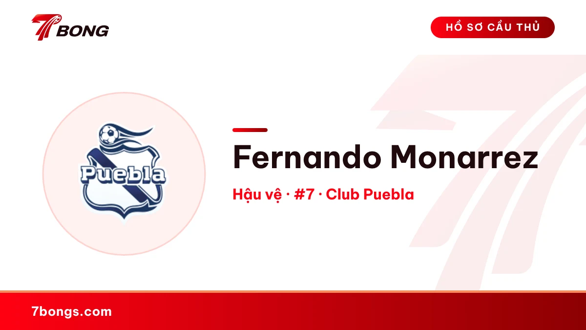 Fernando Monarrez — Club Puebla