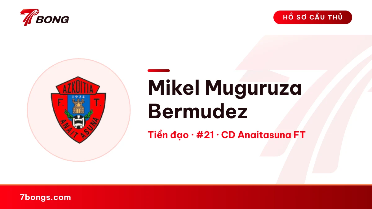 Mikel Muguruza Bermudez — CD Anaitasuna FT