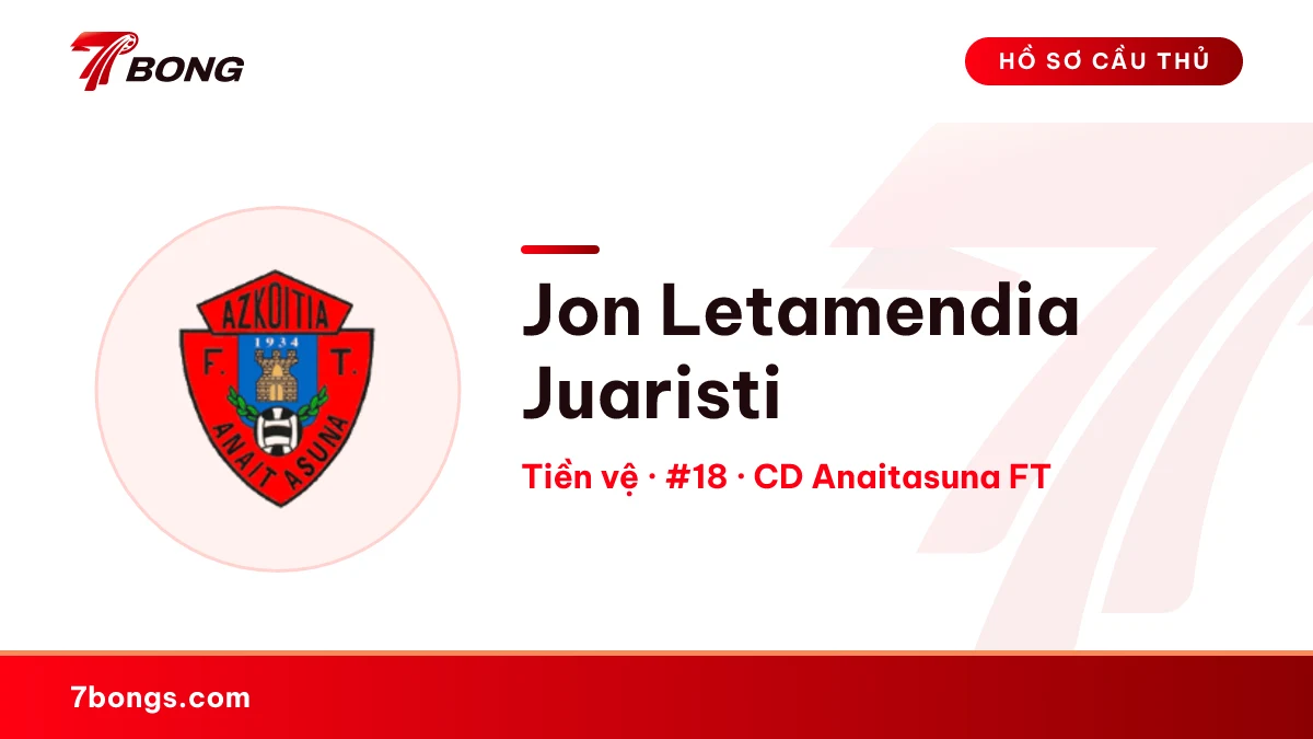 Jon Letamendia Juaristi — CD Anaitasuna FT