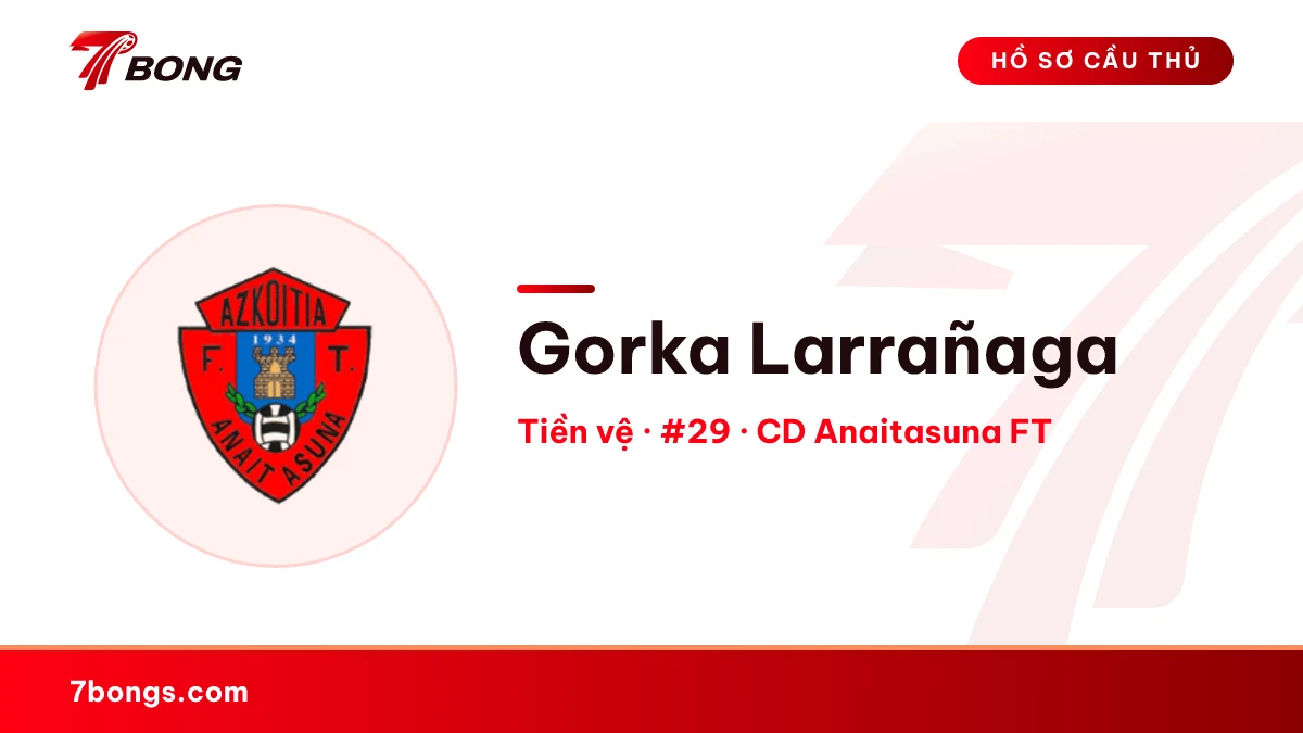 Gorka Larrañaga — CD Anaitasuna FT