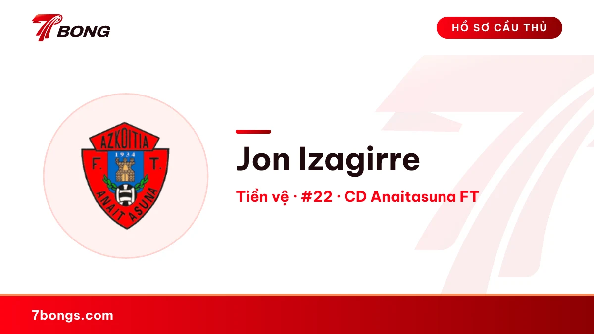 Jon Izagirre — CD Anaitasuna FT