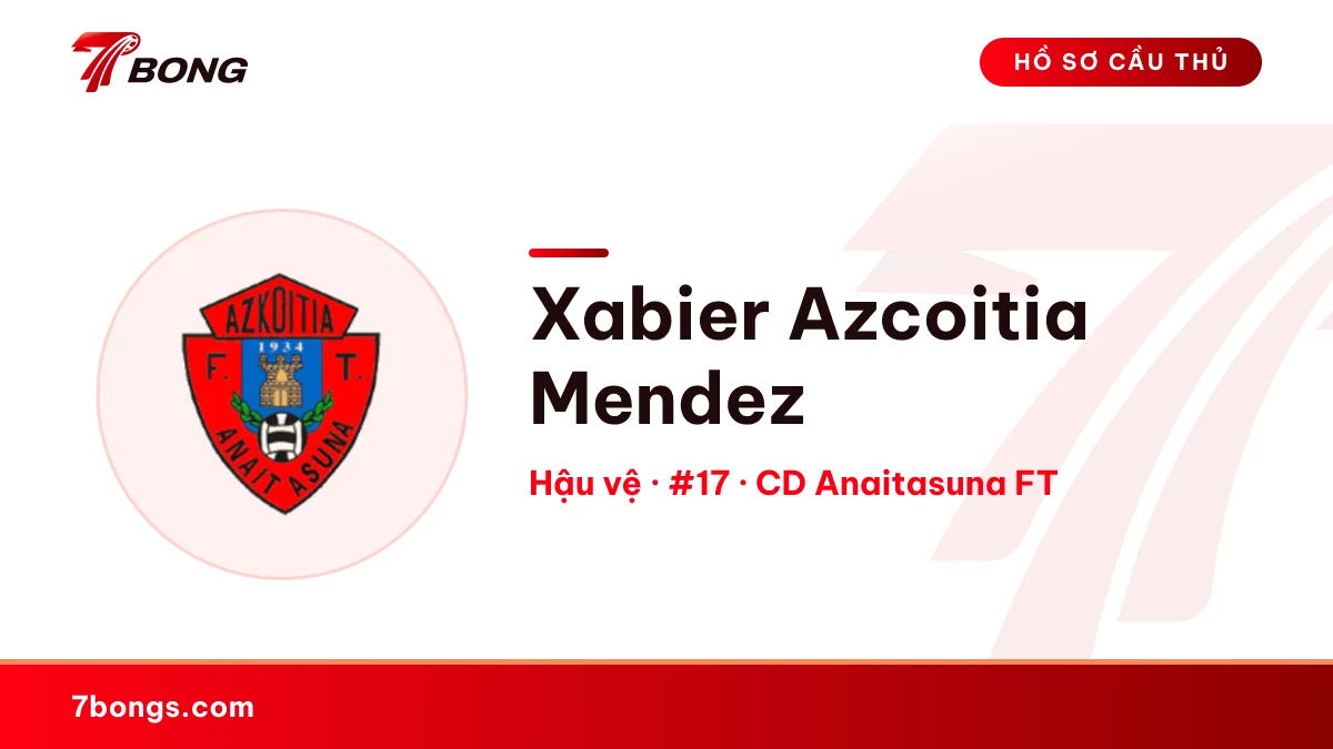 Xabier Azcoitia Mendez — CD Anaitasuna FT