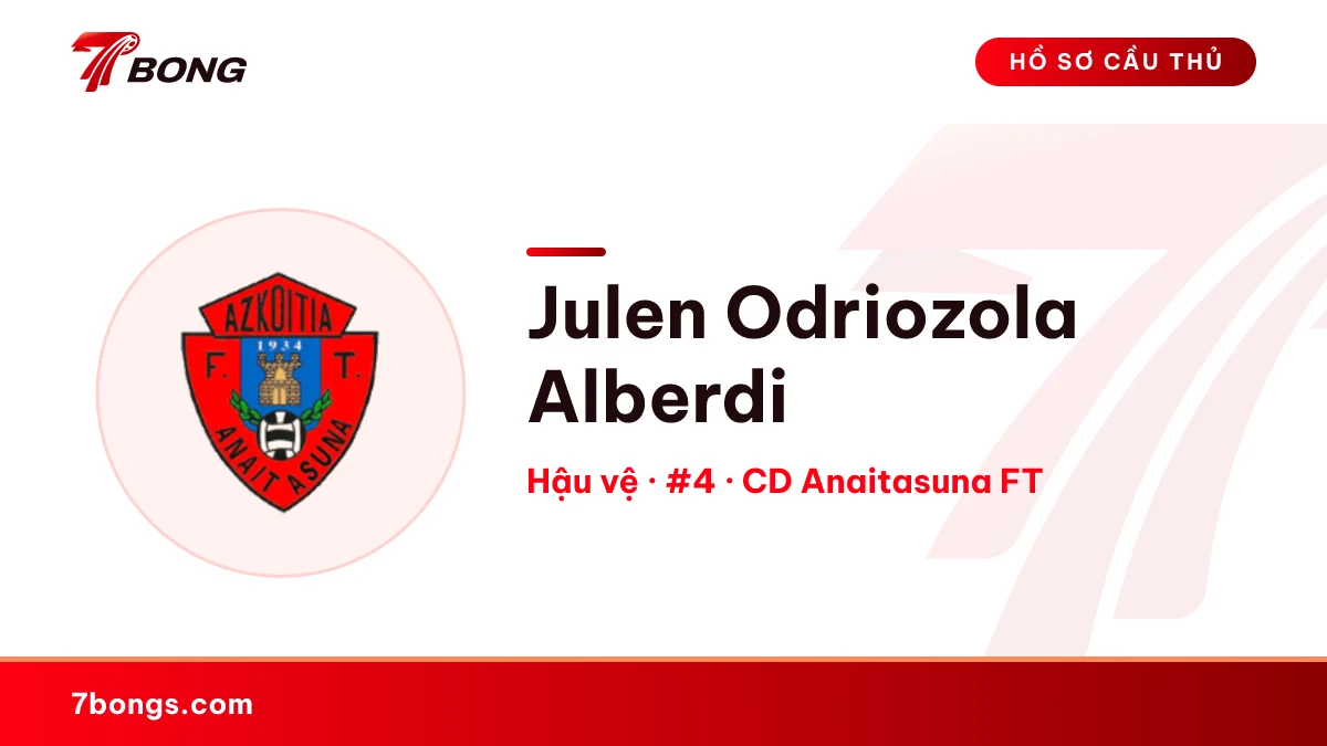 Julen Odriozola Alberdi — CD Anaitasuna FT