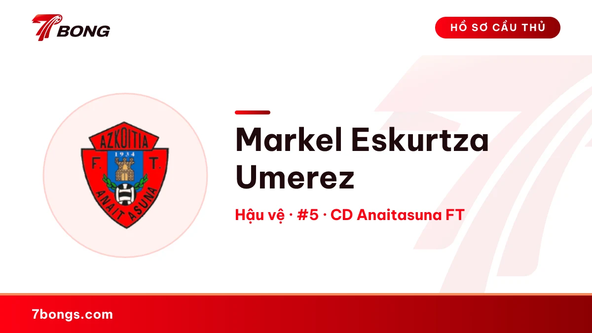 Markel Eskurtza Umerez — CD Anaitasuna FT