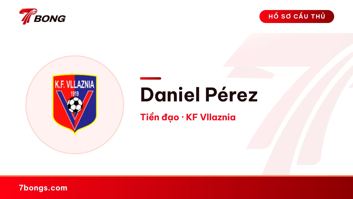 Daniel Pérez — KF Vllaznia