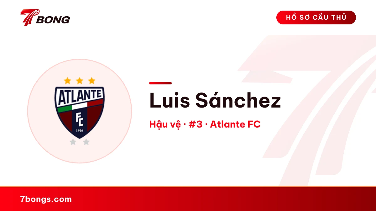 Luis Sánchez — Atlante FC