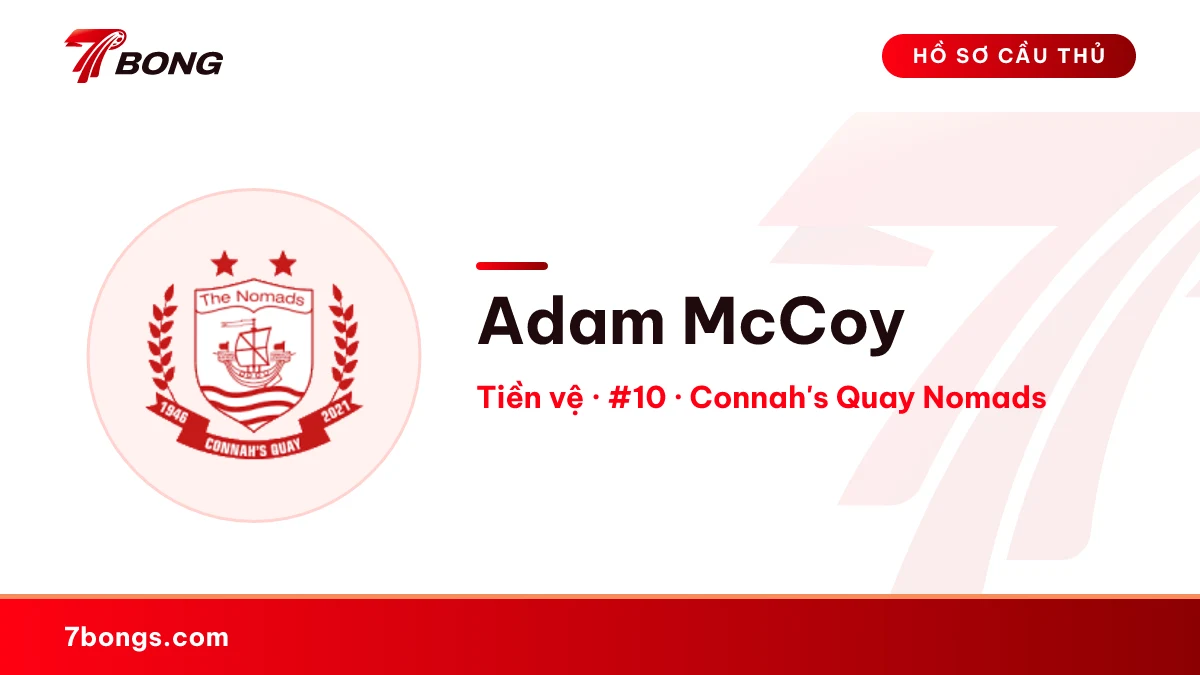 Adam McCoy — Connah's Quay Nomads