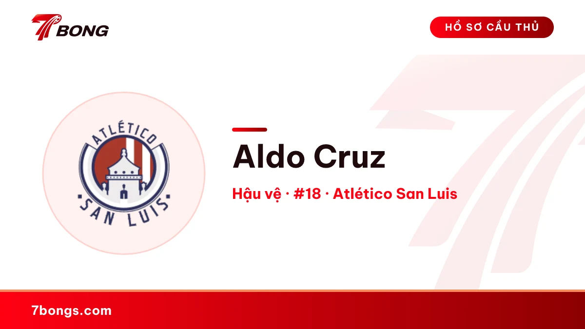 Aldo Cruz — Atlético San Luis
