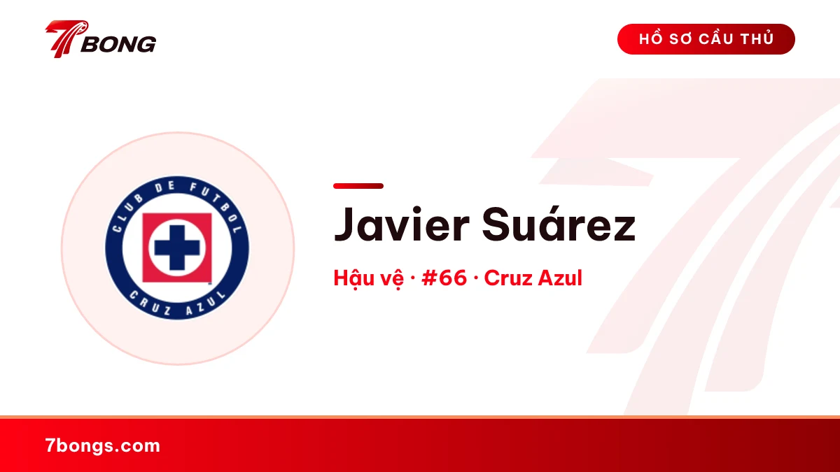 Javier Suárez — Cruz Azul