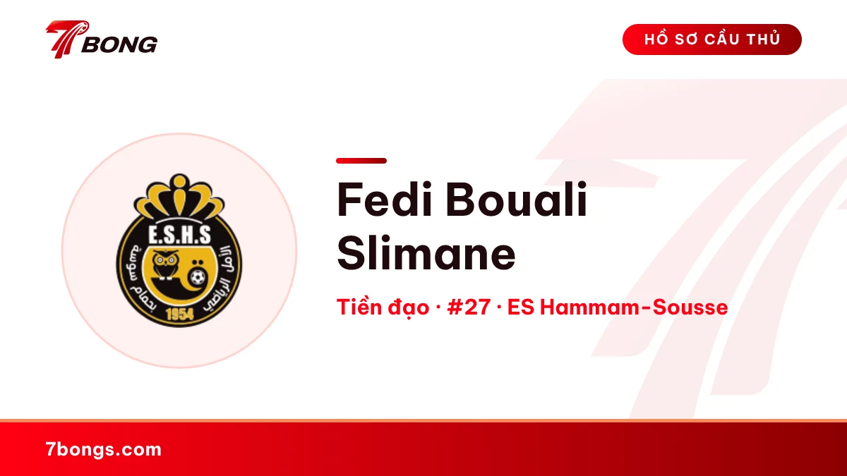 Fedi Bouali Slimane — ES Hammam-Sousse