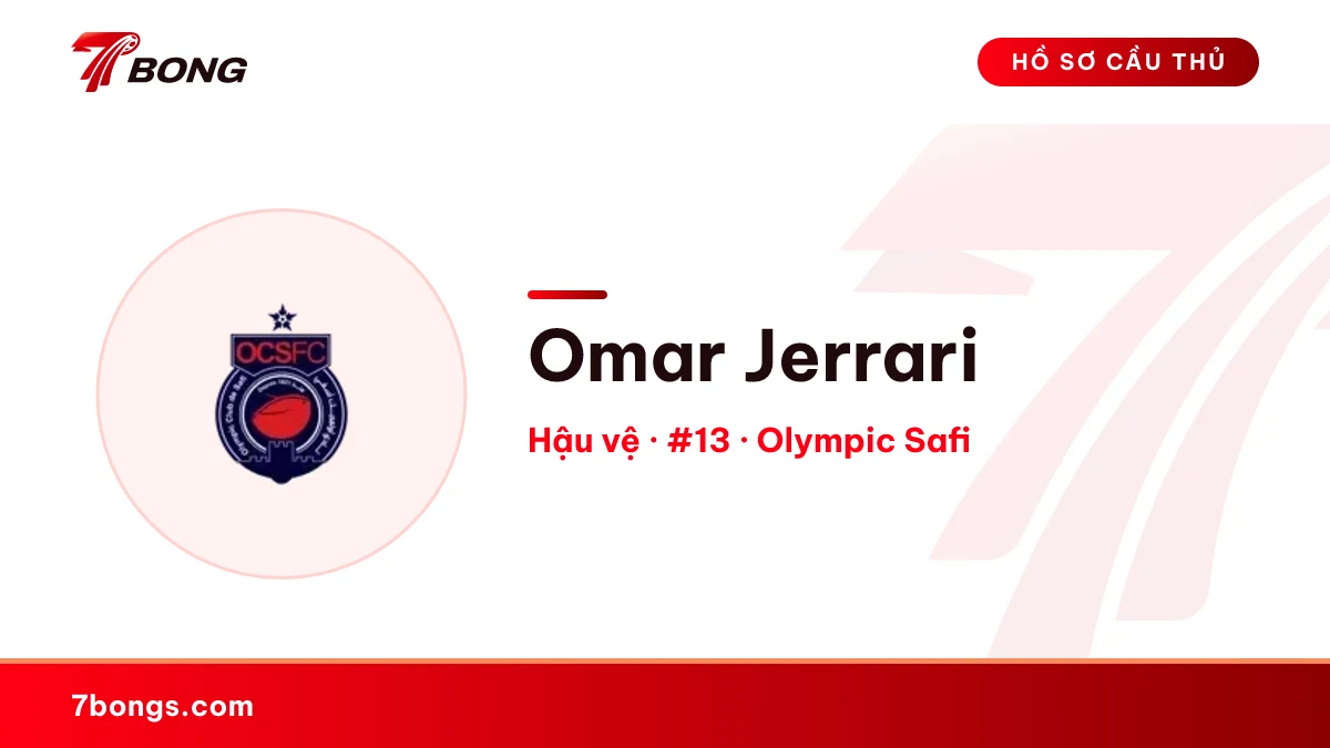 Omar Jerrari — Olympic Safi
