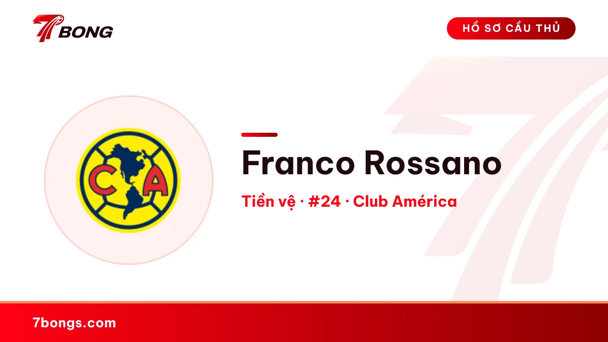 Franco Rossano — Club América