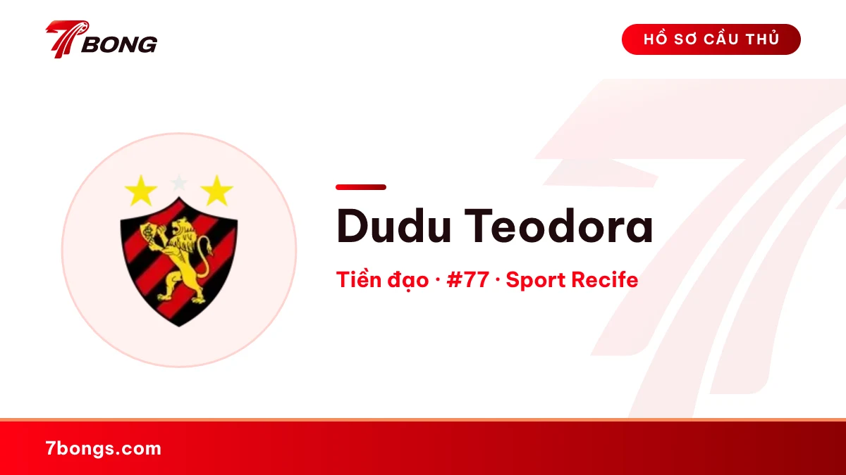 Dudu Teodora — Sport Recife