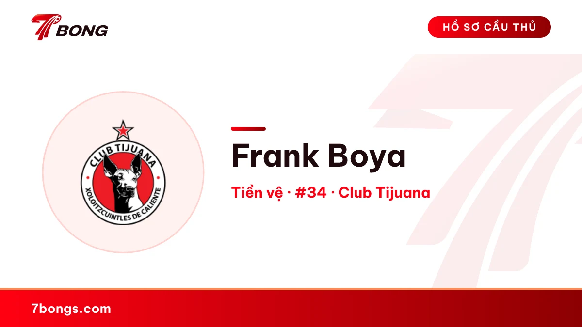 Frank Boya — Club Tijuana