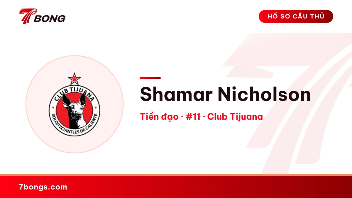 Shamar Nicholson — Club Tijuana