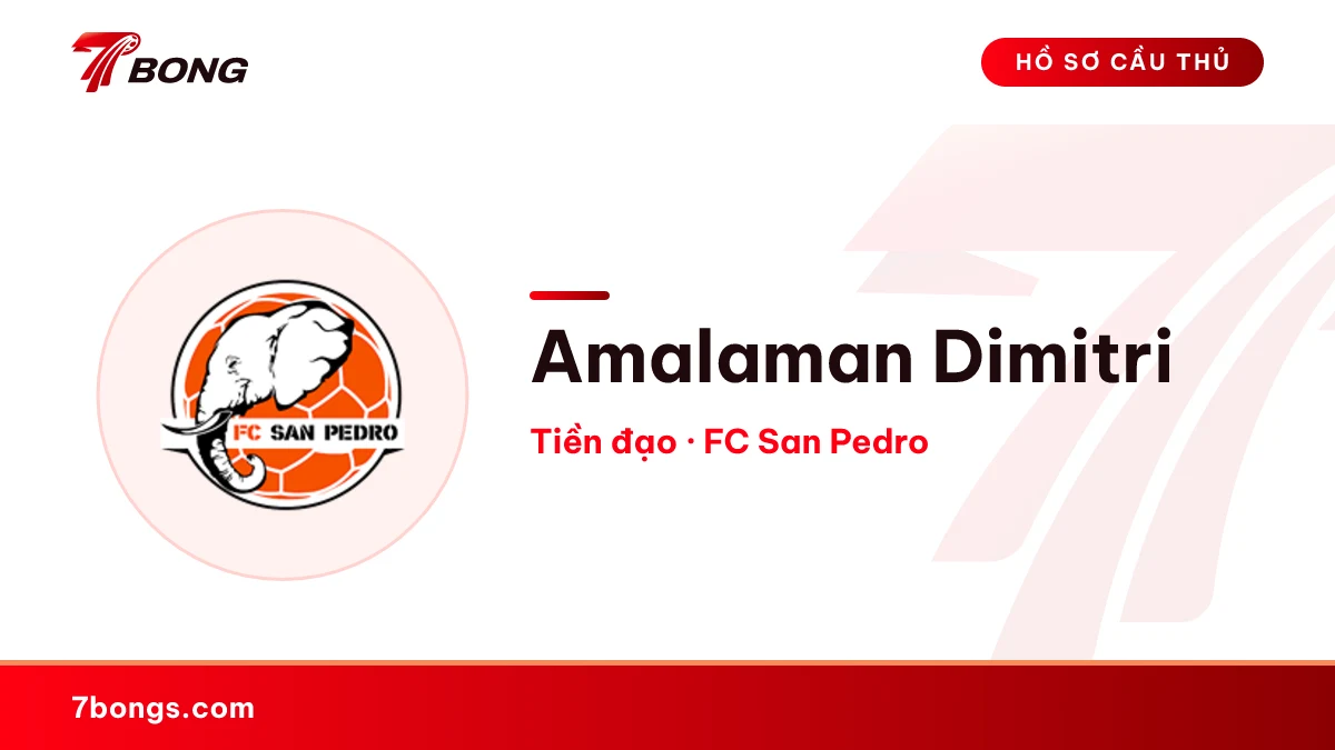 Amalaman Dimitri — FC San Pedro