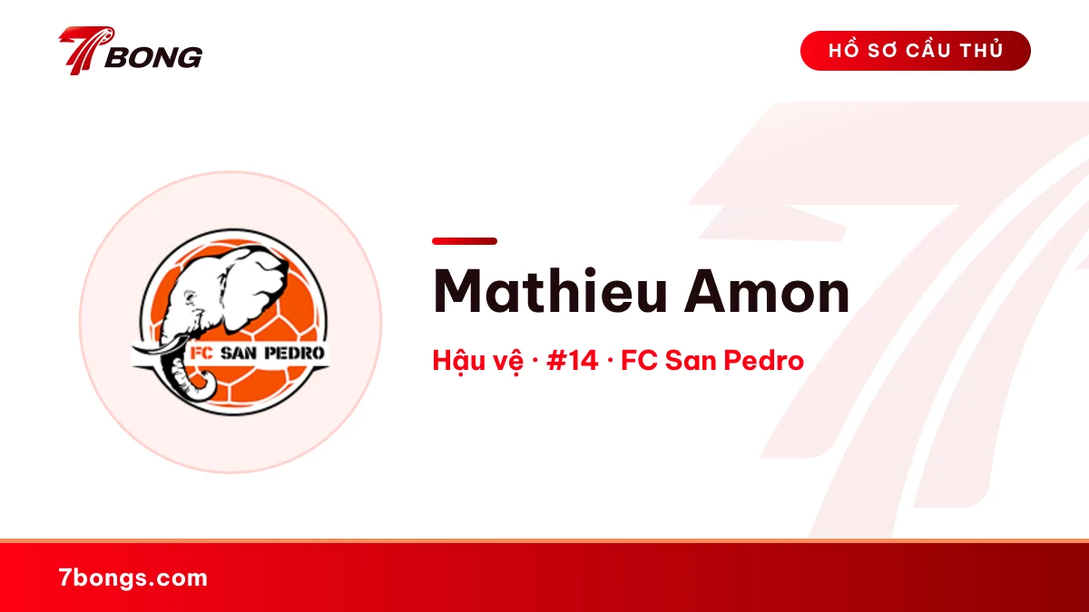 Mathieu Amon — FC San Pedro