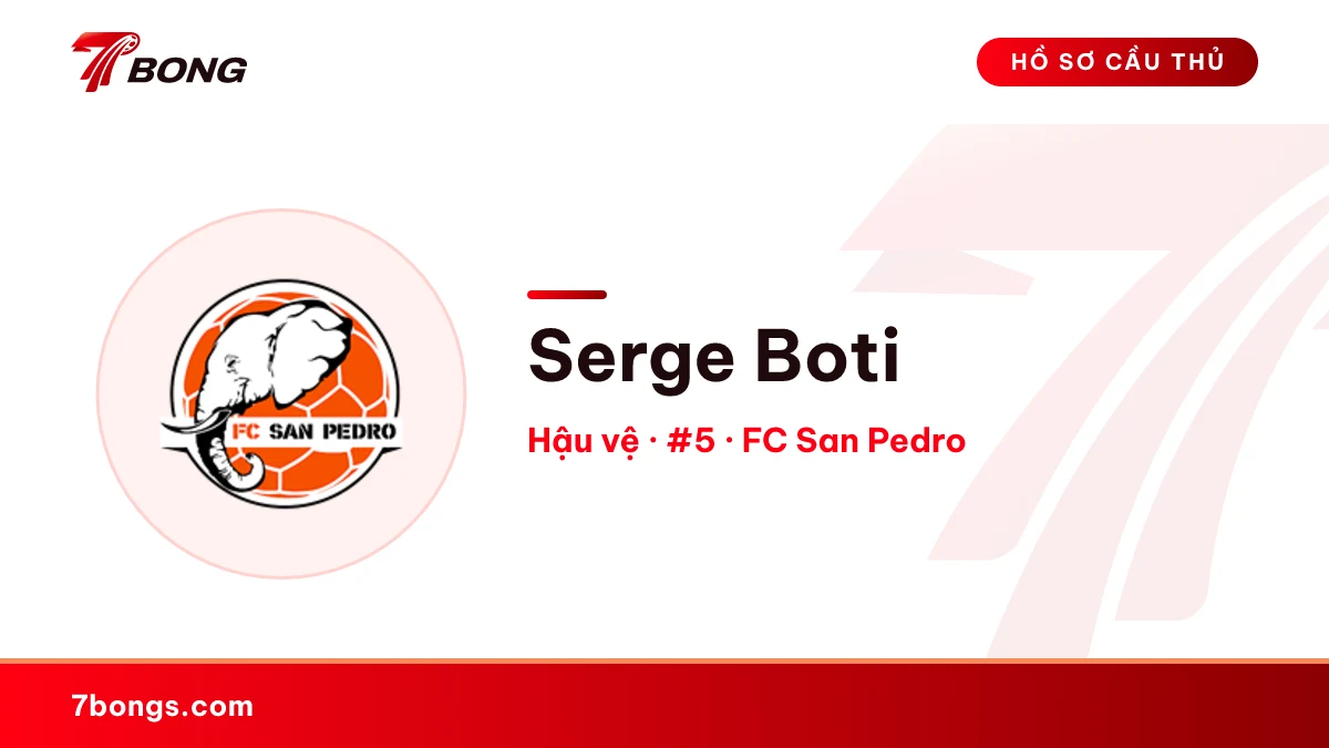 Serge Boti — FC San Pedro
