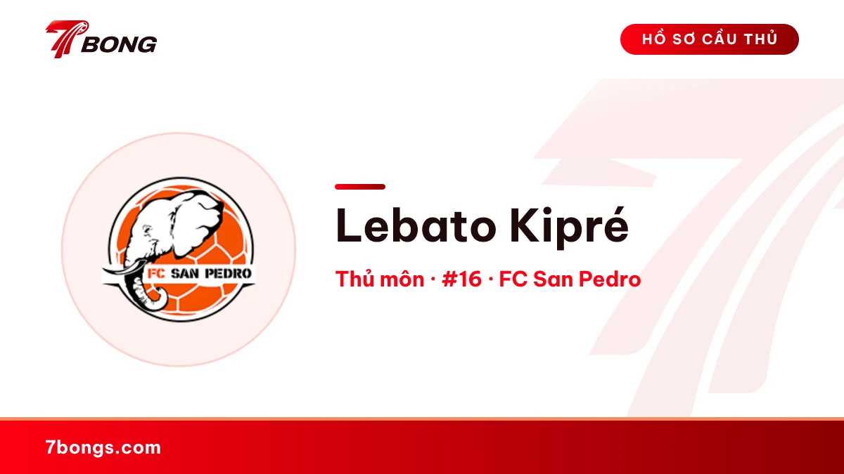 Lebato Kipré — FC San Pedro