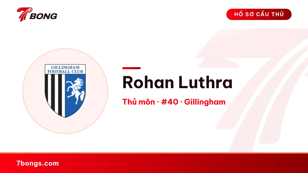 Rohan Luthra — Gillingham