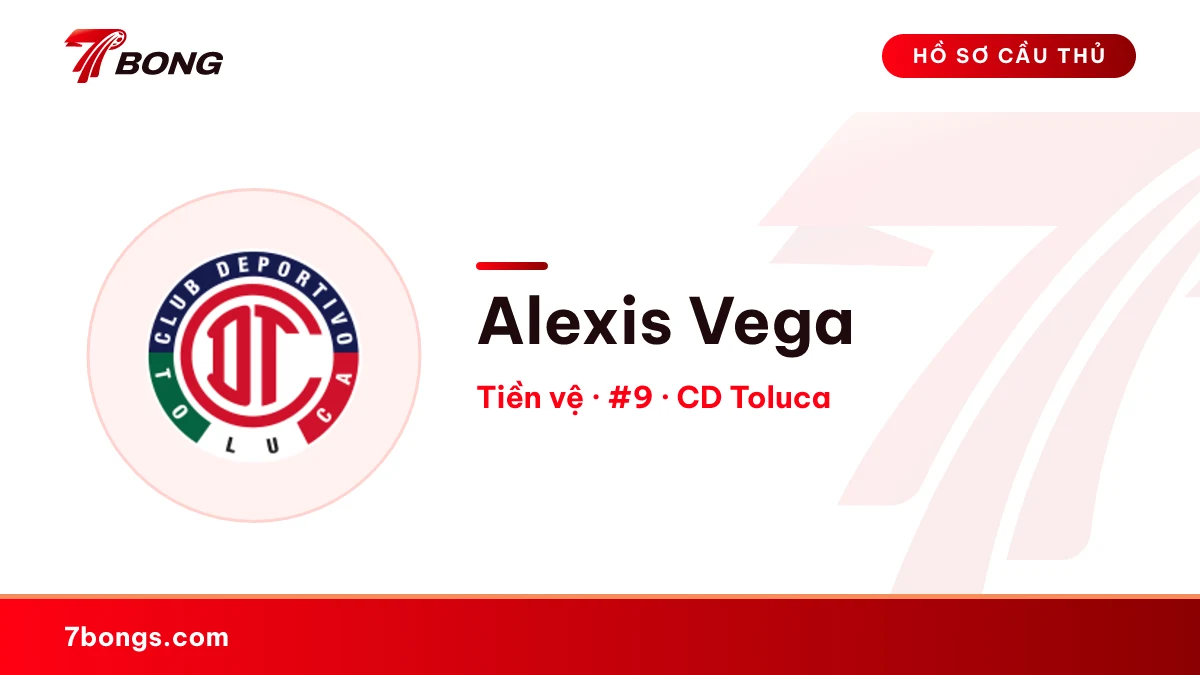 Alexis Vega — CD Toluca