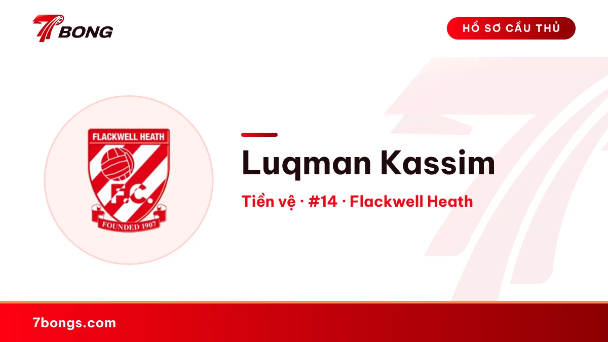 Luqman Kassim — Flackwell Heath
