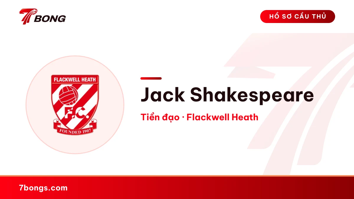 Jack Shakespeare — Flackwell Heath
