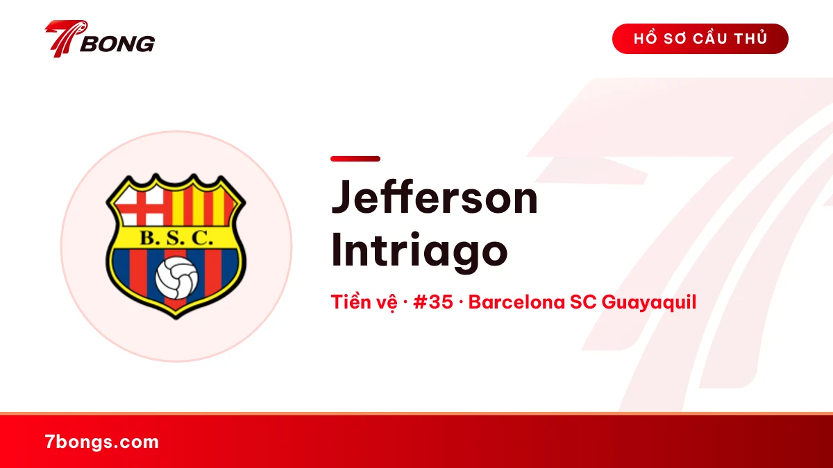 Jefferson Intriago — Barcelona SC Guayaquil