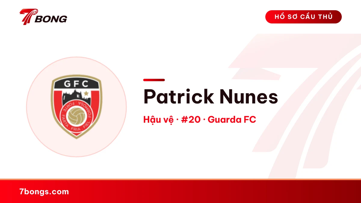 Patrick Nunes — Guarda FC