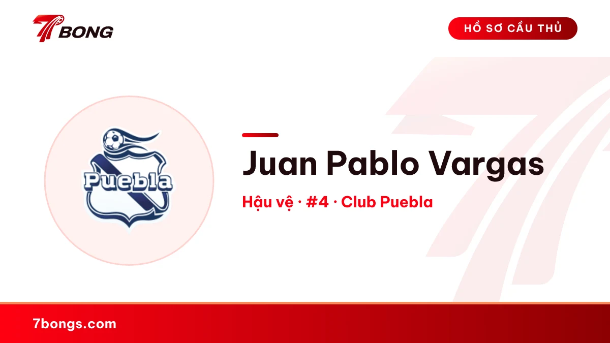 Juan Pablo Vargas — Club Puebla