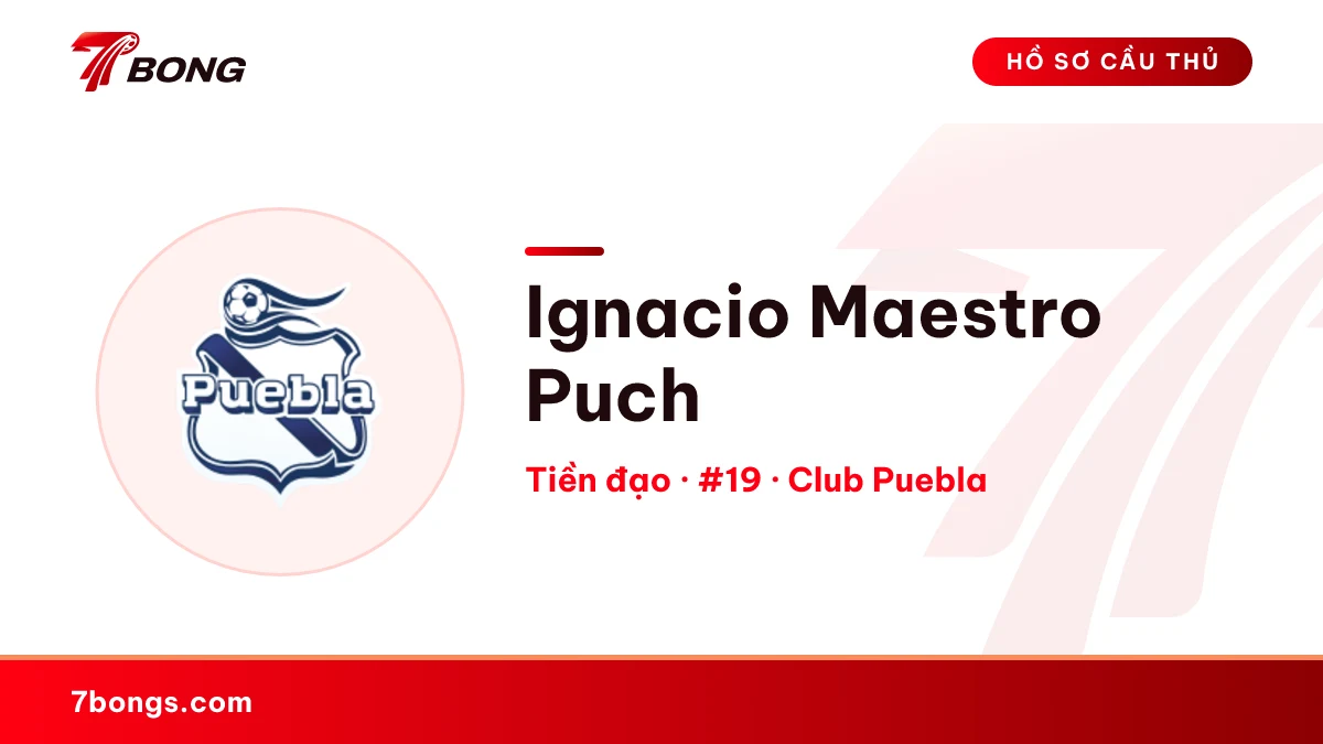 Ignacio Maestro Puch — Club Puebla