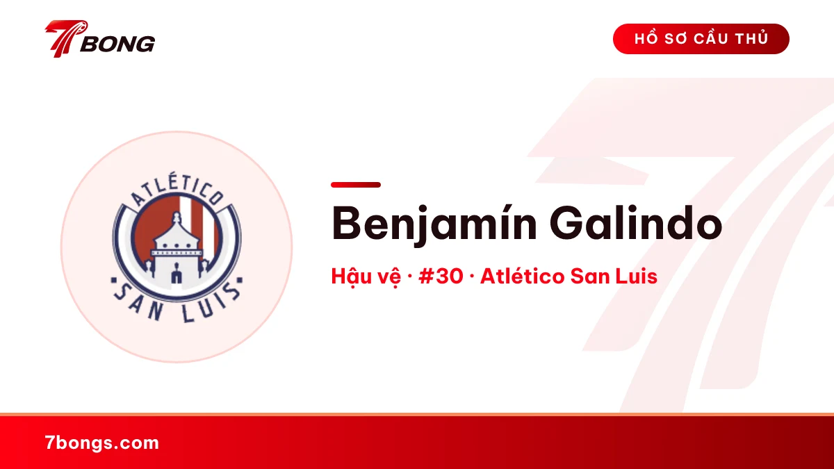 Benjamín Galindo — Atlético San Luis