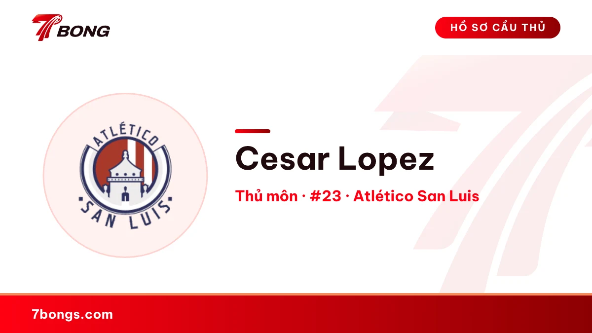 Cesar Lopez — Atlético San Luis