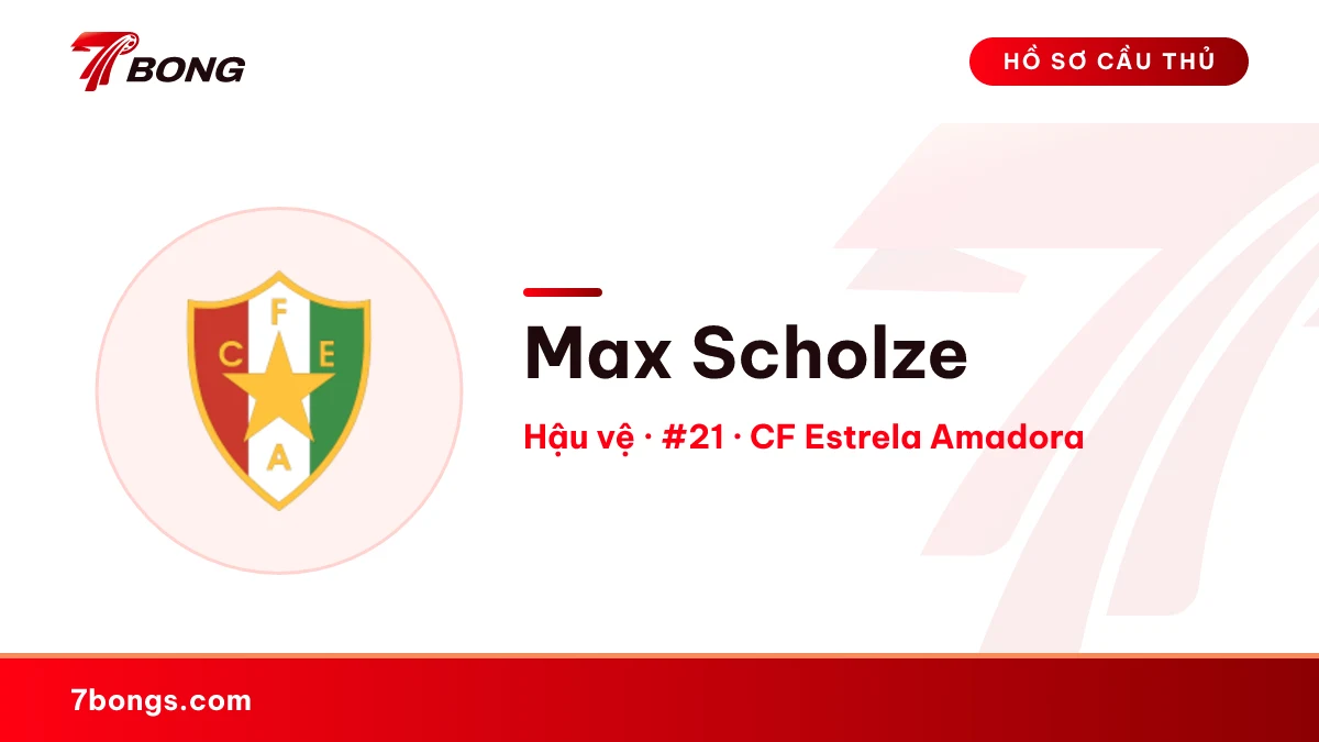 Max Scholze — CF Estrela Amadora