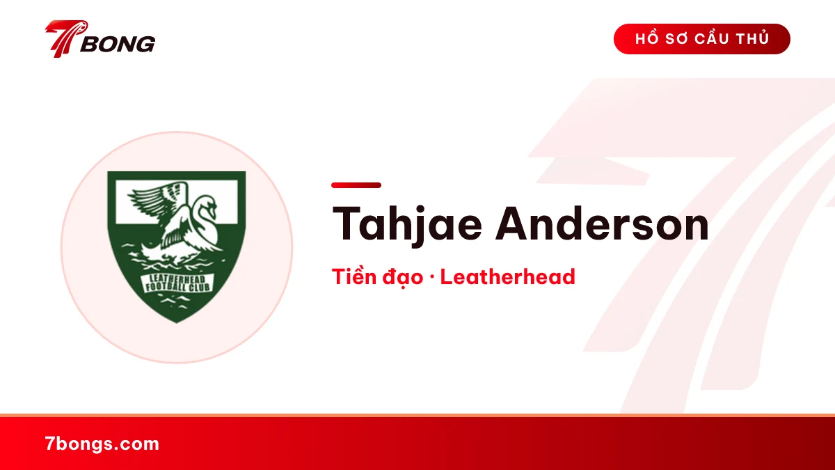 Tahjae Anderson — Leatherhead