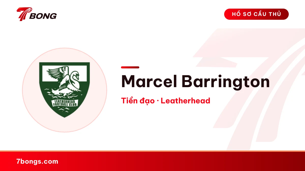 Marcel Barrington — Leatherhead