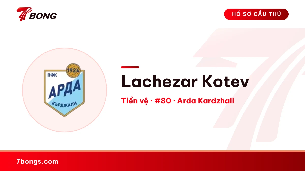 Lachezar Kotev — Arda Kardzhali