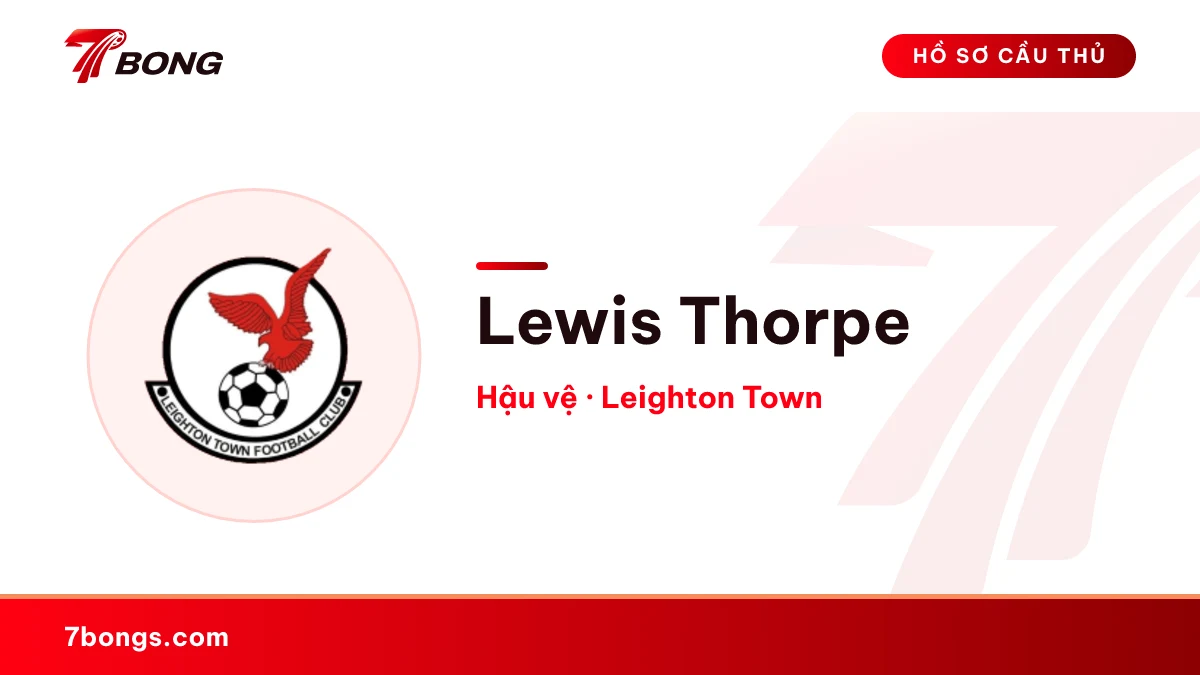 Lewis Thorpe — Leighton Town