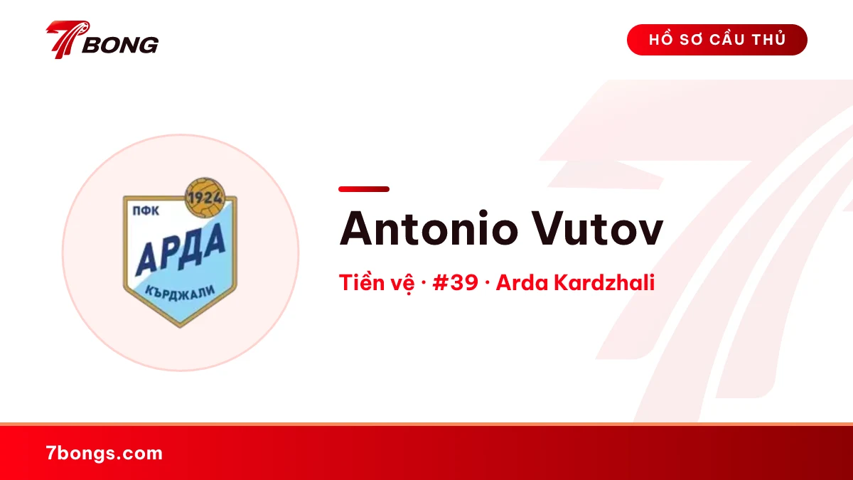 Antonio Vutov — Arda Kardzhali