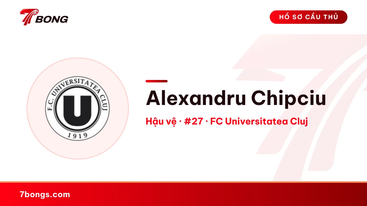 Alexandru Chipciu — FC Universitatea Cluj