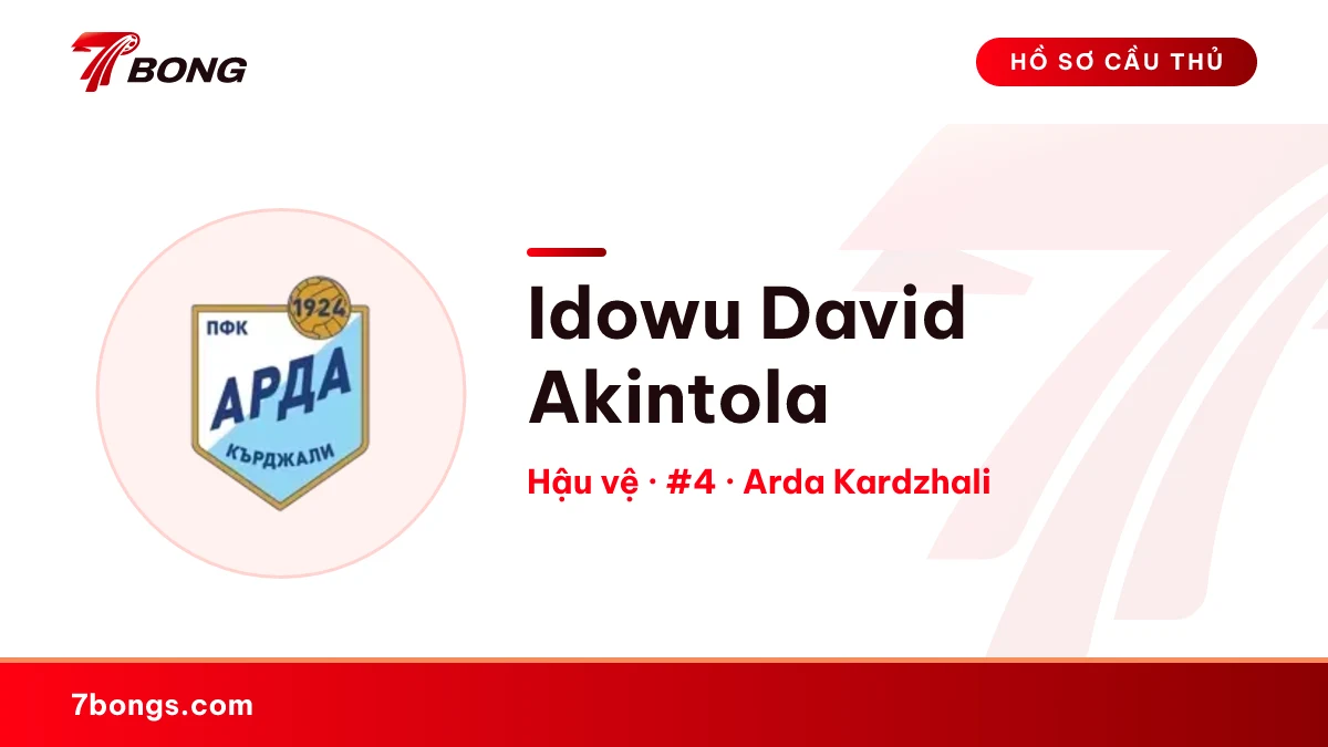 Idowu David Akintola — Arda Kardzhali