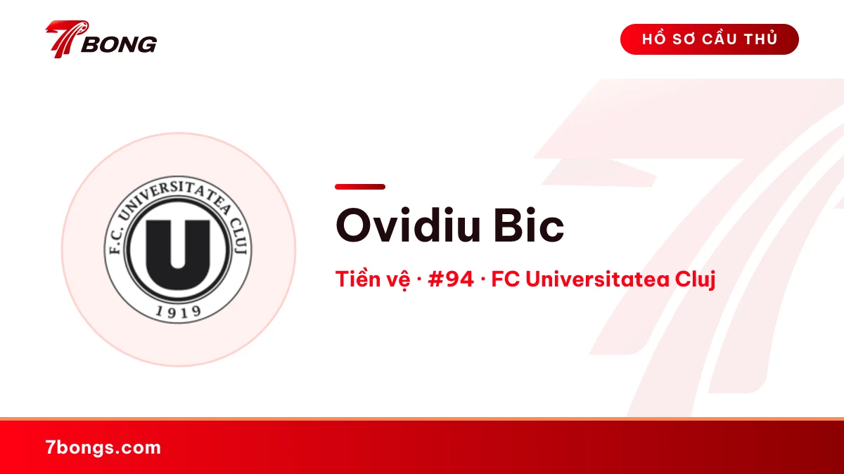 Ovidiu Bic — FC Universitatea Cluj